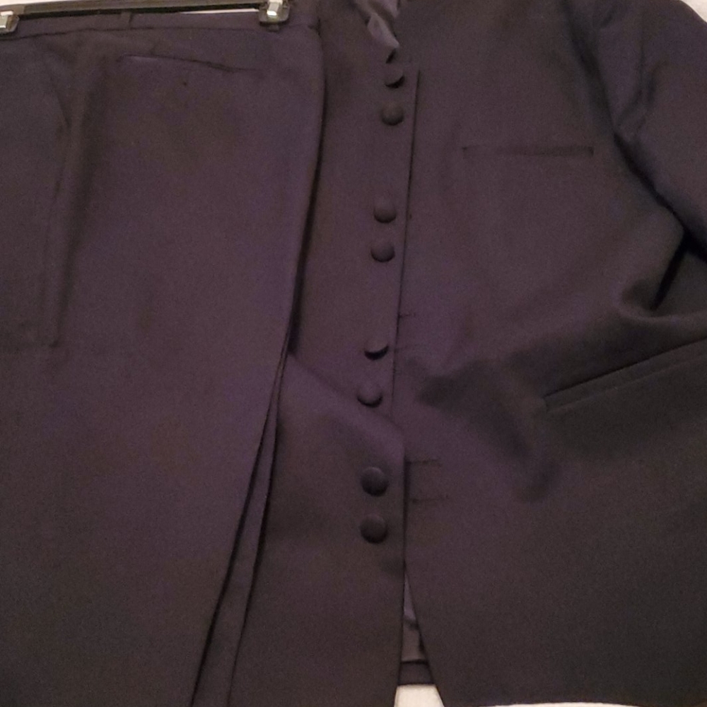 Men black suit